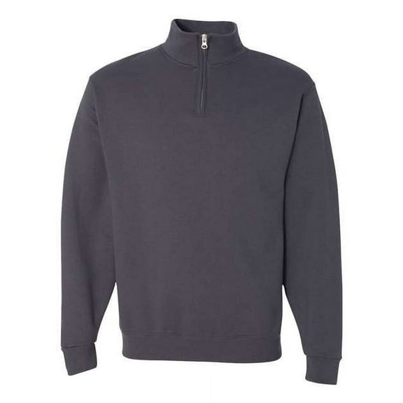 Nublend® Cadet Collar Quarter-Zip Sweatshirt