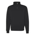 thumbnail image 1 of Jerzees Women's NuBlend Quarter-Zip Cadet Collar Sweatshirt - 995M, 1 of 4