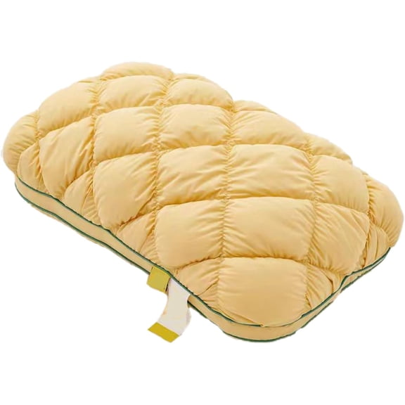 Nublia Pineapple Pillow, Pineapple Cloud-Like Down Pillow, Balanced Softness +Support, Ideal for Back + Side Sleepers, 20 * 30inch(A)Q