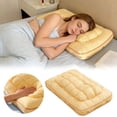 thumbnail image 1 of Nublia Pineapple Pillow, Pineapple Cloud-Like Down Pillow, Balanced Softness +Support, Ideal for Back + Side Sleepers, 29 * 19inch,Yellow, 1 of 7