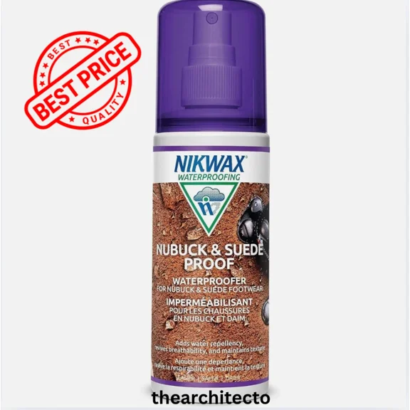 Nubuck And Suede Waterproofing Spray - Restores Water Repellency, 125 Ml