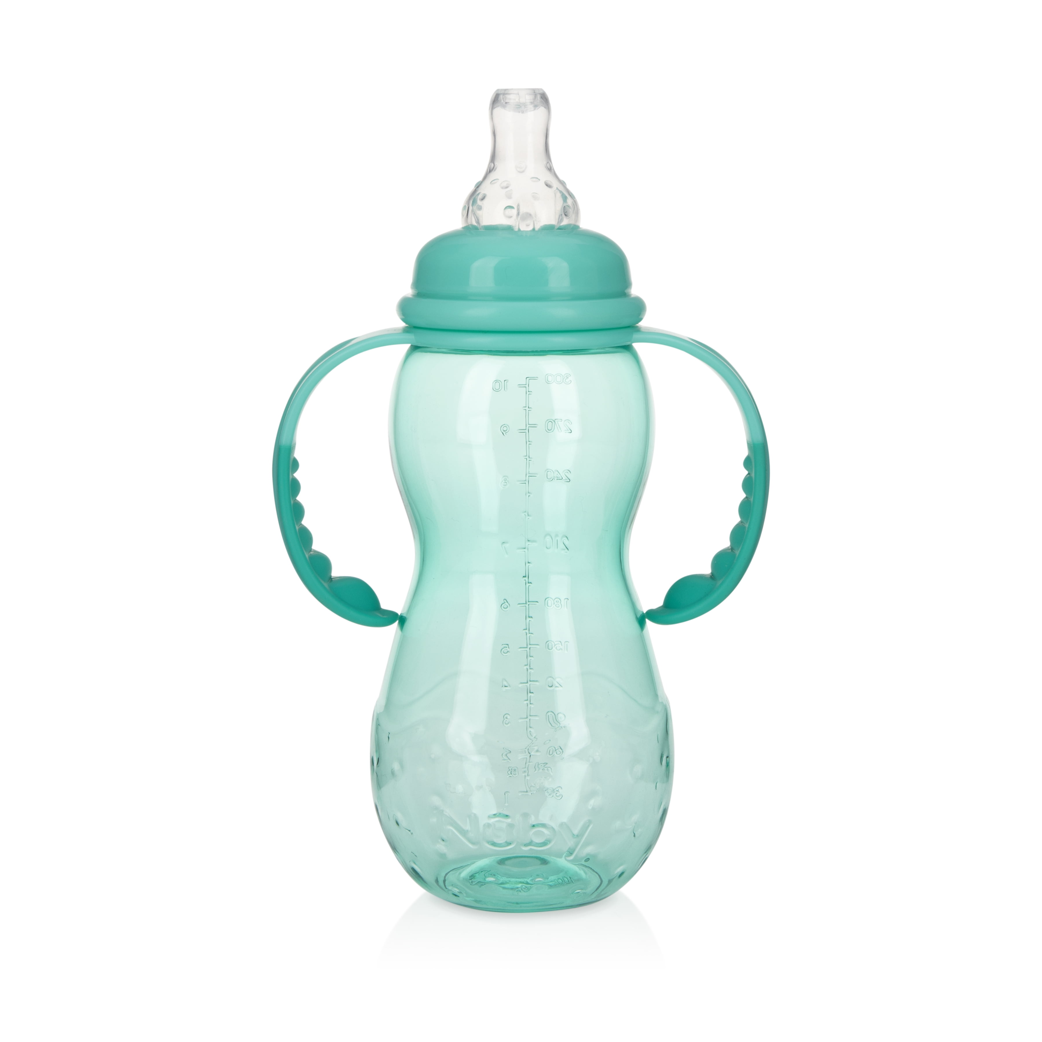 Nuby 11 Oz. 3-Stage Grow with Me Blue Bottle to Cup - Walmart.com