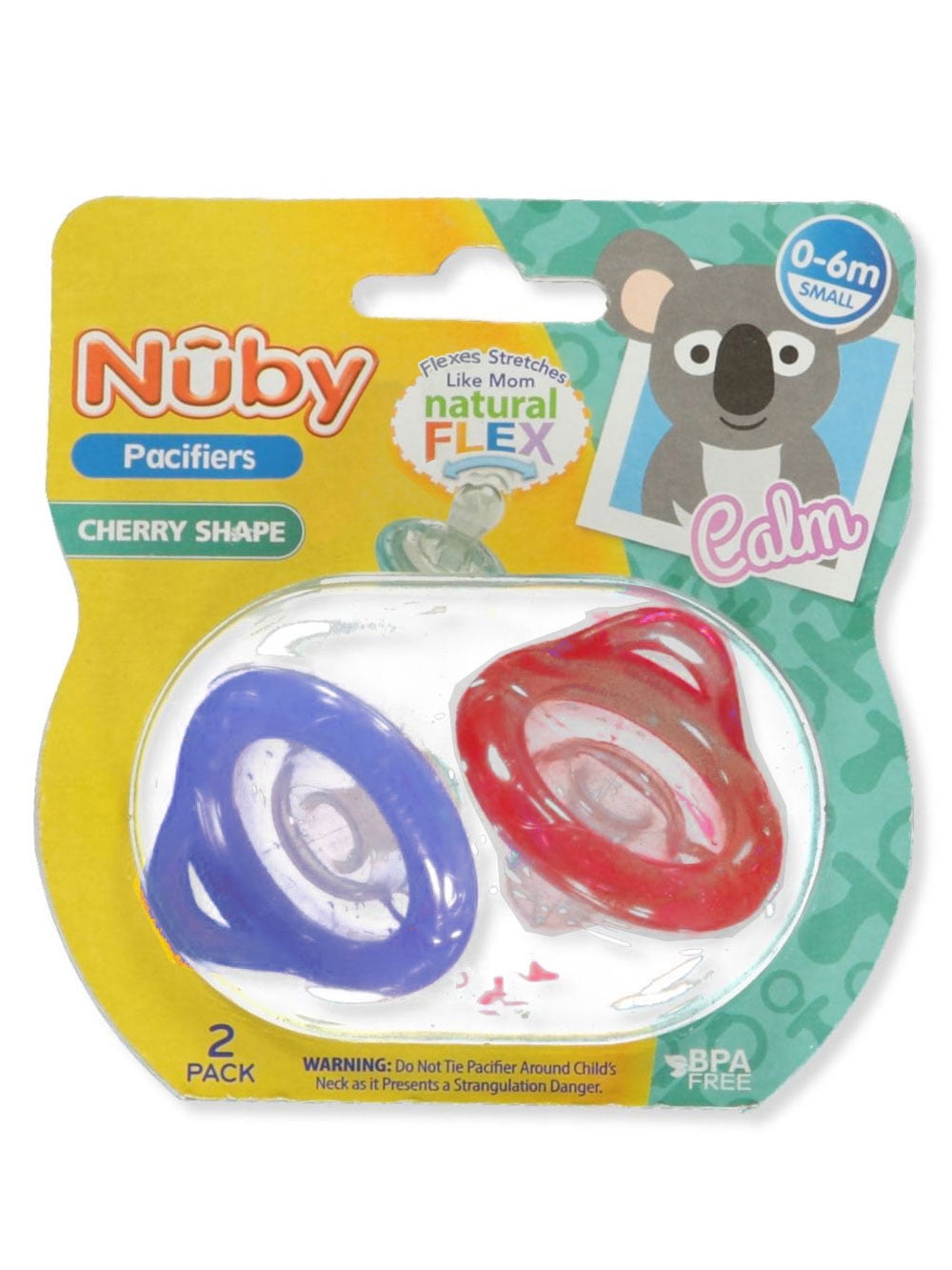 Nuby cherry hot sale pacifier