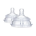 thumbnail image 1 of Nuby 2 Piece Slow Flow Comfort Nipple, 1 of 4