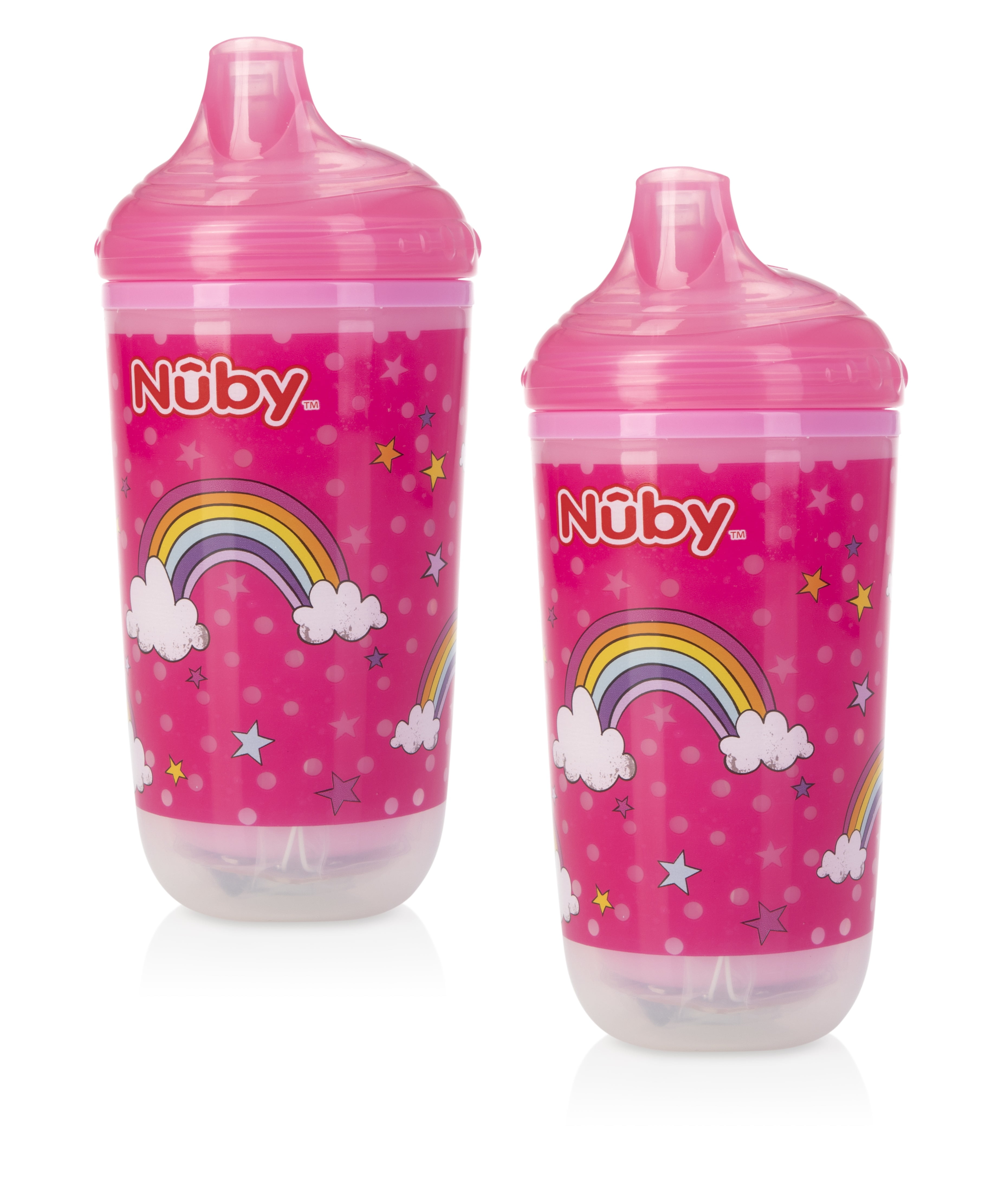 Re-Play Sippy Cups for Toddlers, 2pk 10oz No Spill Sippy Cup, Aqua Mint