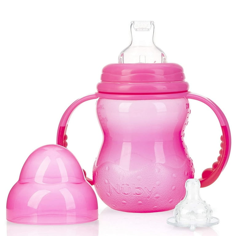 Nuby bottles with handles best sale