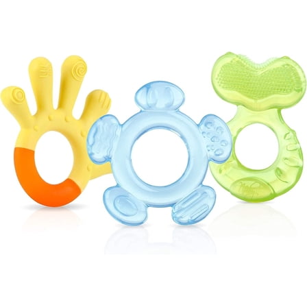 Nuby 3 Step Soothing Teether Set