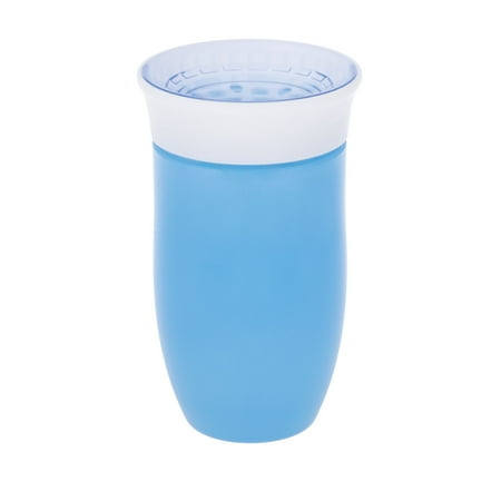 Nuby 360 Wonder Leak-Free Insulated Sippy Cup, Blue and White, 10 fl oz
