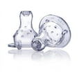 thumbnail image 1 of Nuby 6 Pack No Spill Nuby Nipples, 0-6 Months, Clear Pack of 2, 1 of 3