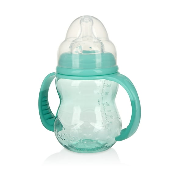 Nuby 8 Oz. 3-Stage Grow with Me Aqua Bottle to Cup