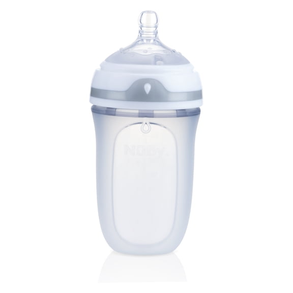 Nuby 8 Oz. Comfort Silicone First Bottle