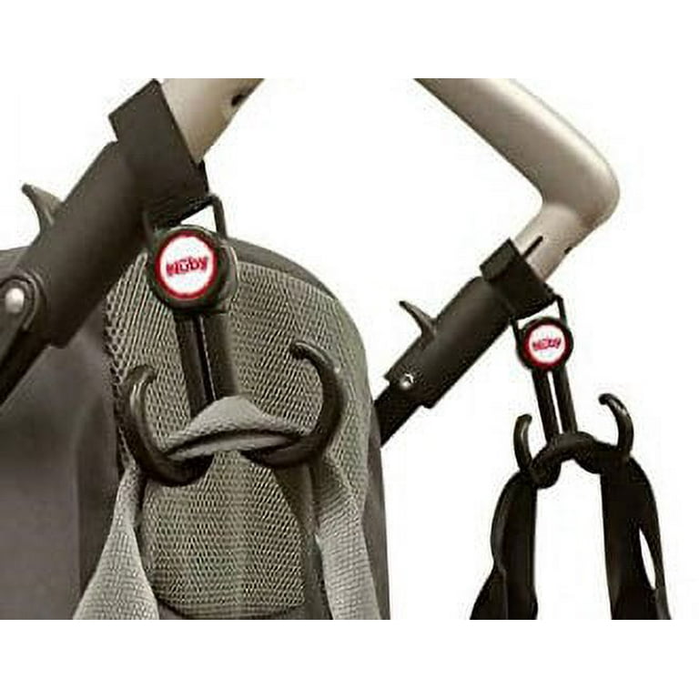 Nuby deluxe top stroller hooks