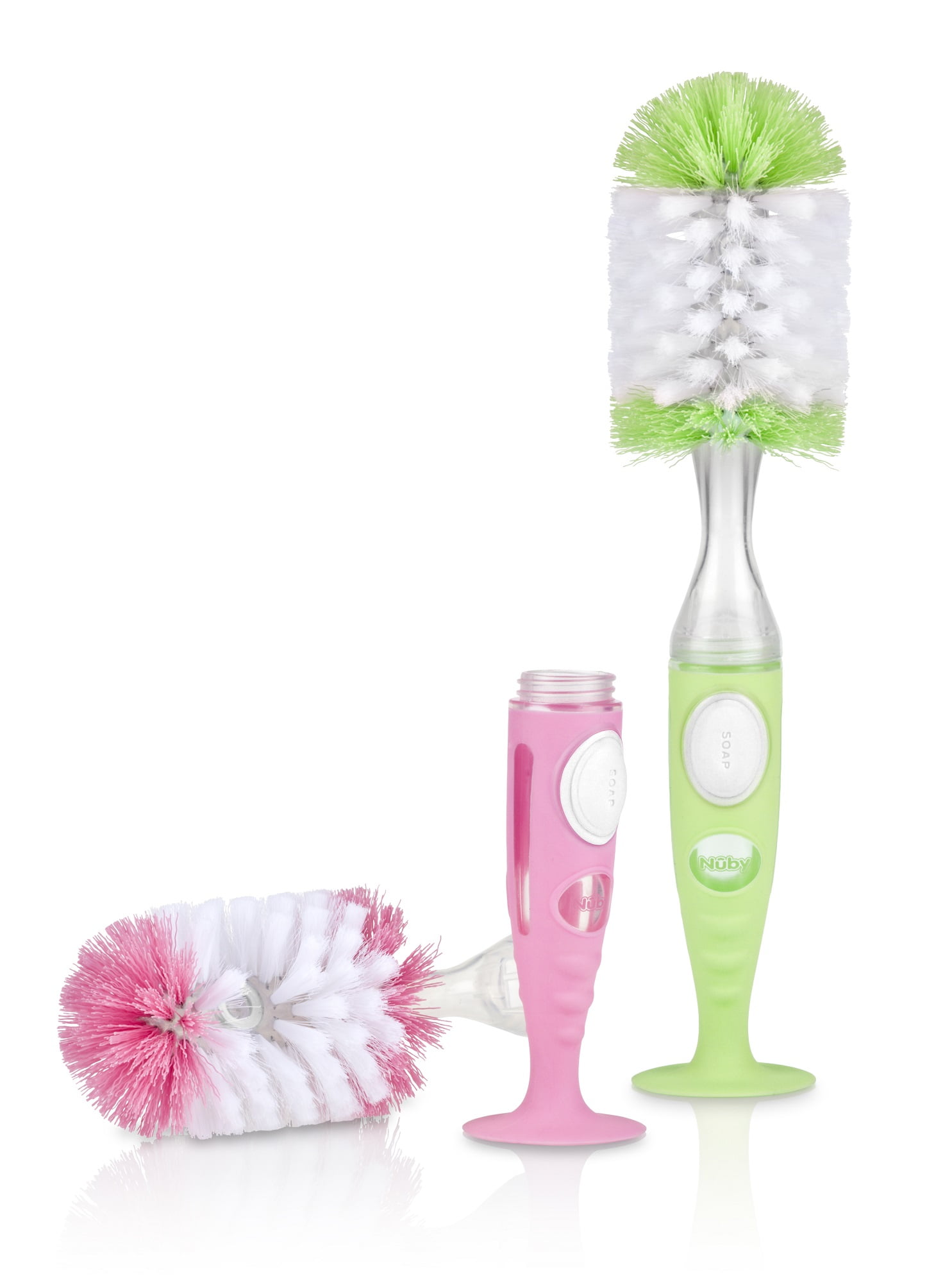 NUBY BOTTLE BRUSH WITH STAND