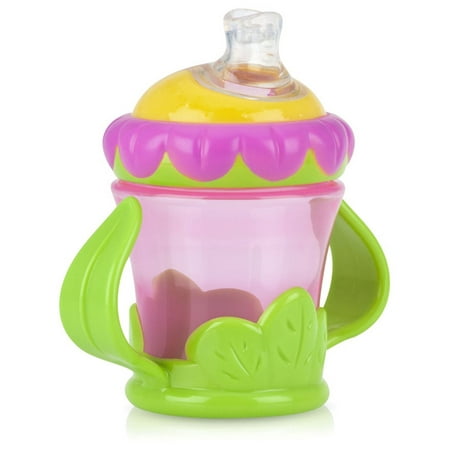 Nuby Flower Child Soft Spout Trainer Sippy Cup