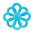 thumbnail image 1 of Nuby Fun Loops Silicone Teether for Infants, Blue & Aqua, 1 of 8