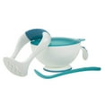 thumbnail image 1 of Nuby Garden Fresh Mash 'N' Feed 4 Piece Baby Preparation & Feeding System White/Blue, 1 of 1