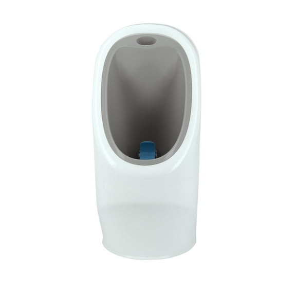 Nuby My Real Urinal Training Toilet with Life-like Flush Button and Sound, White
