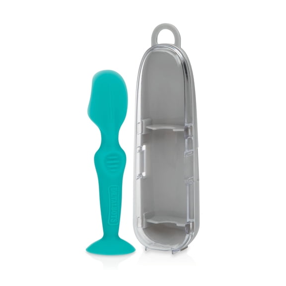 Dr. Talbot's Silicone Diaper Cream Brush with Suction Base and Hygienic Case, Mini