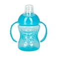 thumbnail image 1 of Nuby No-Spill Grip N' Sip Blue Soft Spout Sippy Cup, 8 fl oz, 1 of 11