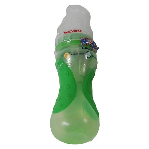 Nuby No-Spill Sports Sipper (10 oz.) Color: green Size: one size