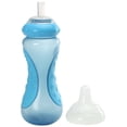 thumbnail image 1 of Nuby No Spill Sports Sipper Cup Aqua, 1 of 1