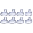 thumbnail image 1 of Nuby Replacement Silicone Spouts 8 Pack, 1 of 2