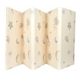 thumbnail image 1 of Nuby Reversible & Foldable Baby Playmat, Stars and Sky Design, 77"x58", Non-Slip, Easy Clean, 1 of 16