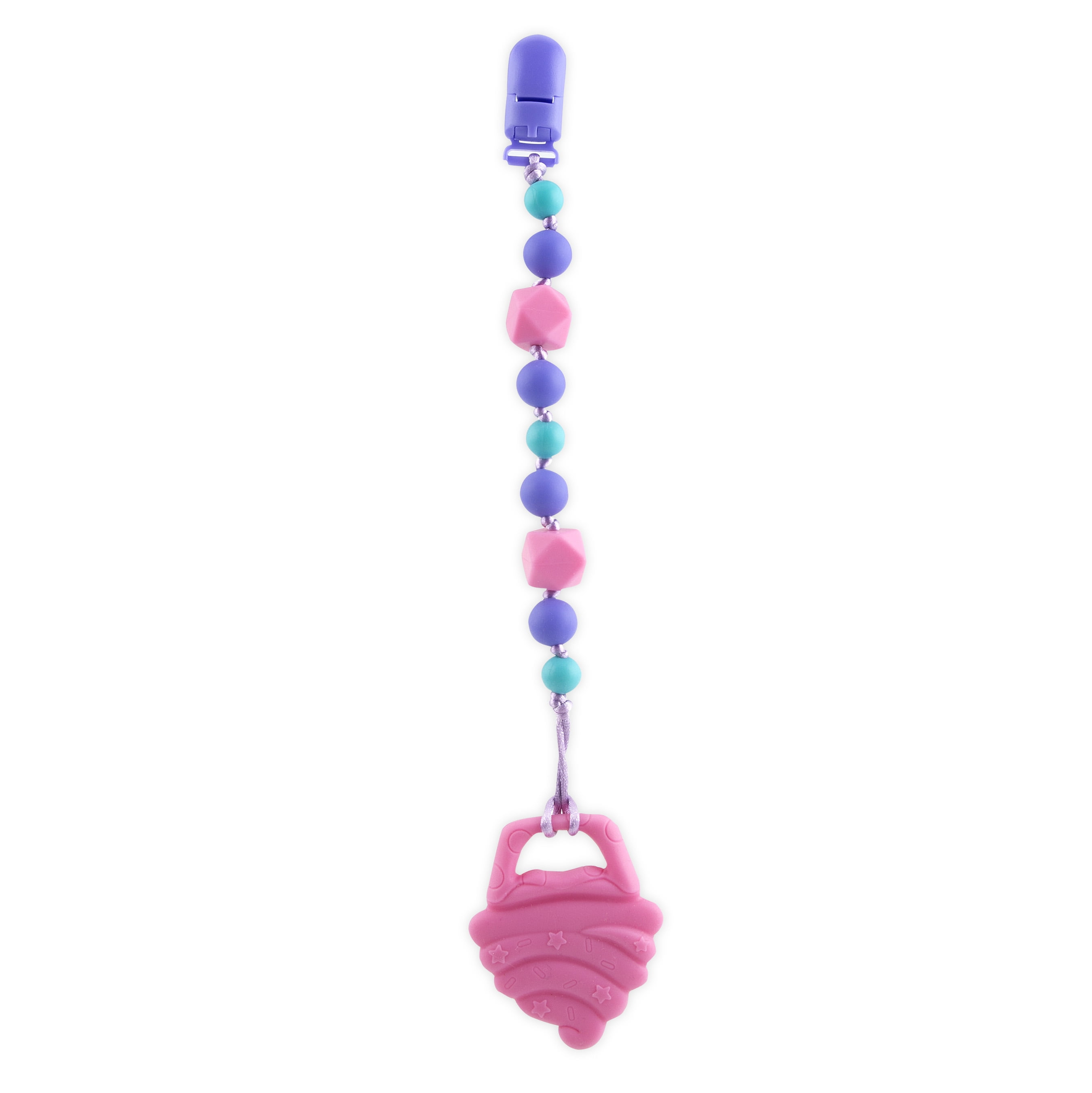 Nuby Silicone Pacifinder with Teether Toy Cupcake Walmart