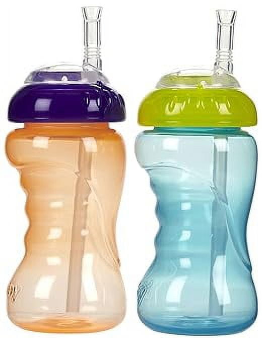 Nuby Ersatz-Trinkhalme Set Für Sport Straw Cups - Passend Für Verschiedene Nuby Becher-Modelle