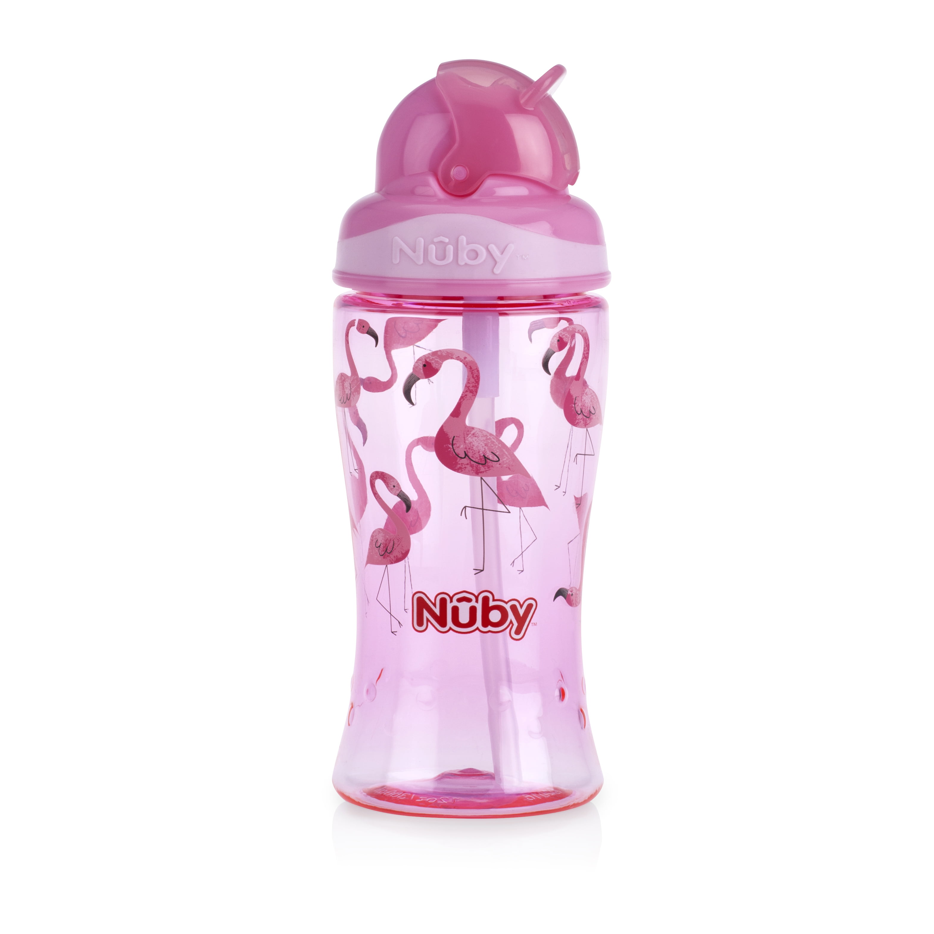 Nuby Thirsty Kids 12oz Sip It Sport Soft Spout Cup Water Bottle Pink  Unicorn