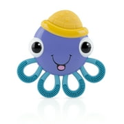 Nuby Vibe-eez Vibrating Teether for Babies, Purple Octopus Design