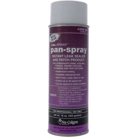 Nucalgon 4296-50 16 oz. White Water Proof Coating