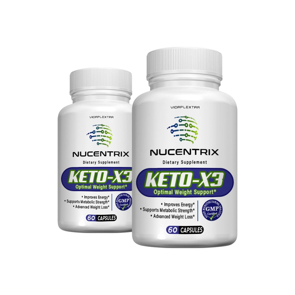 Nucentrix Keto-X3 - Nucentrix Keto-X3 Optimal Weight Loss Support (2 Pack)