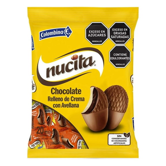 Nucita Chocolate Nuggets 240g (8.47 oz) Individually Wrapped Milk Chocolates