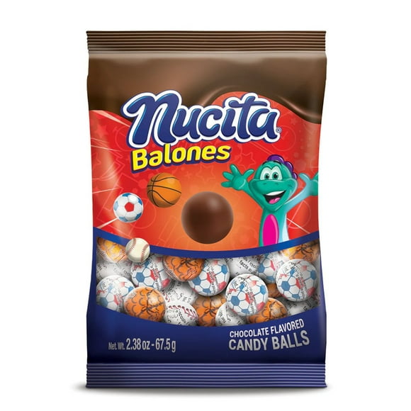 Nucita Chocolate Sport Balls Bag - 2.38 oz - Fun Chocolate Treats