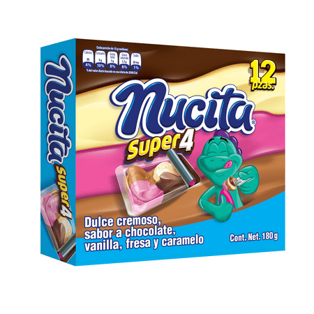 Nucita Super 4 Chocolate & Hazelnut Spread, 7.61 oz