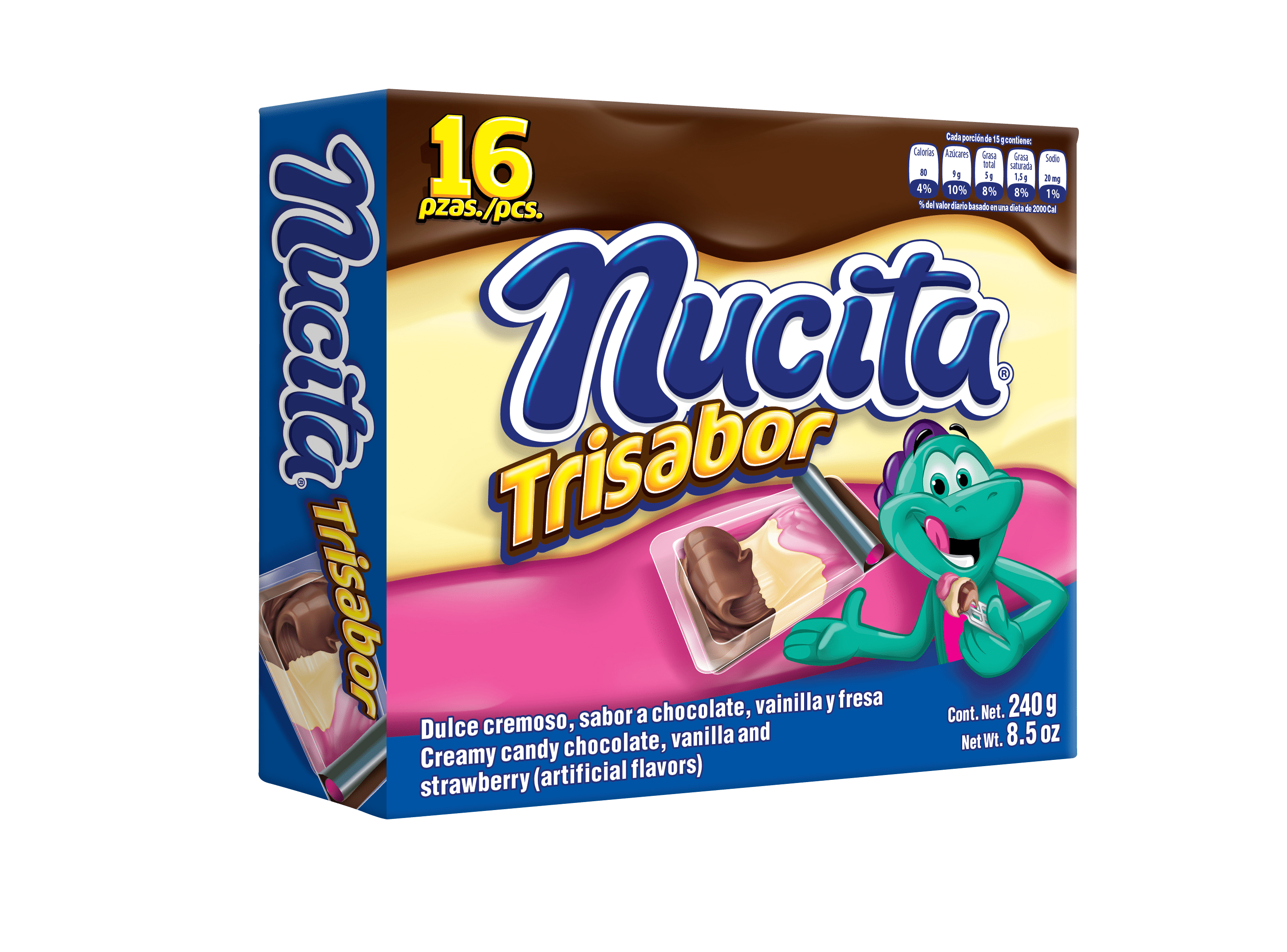Nucita Trisabor Candy, 8.5 oz