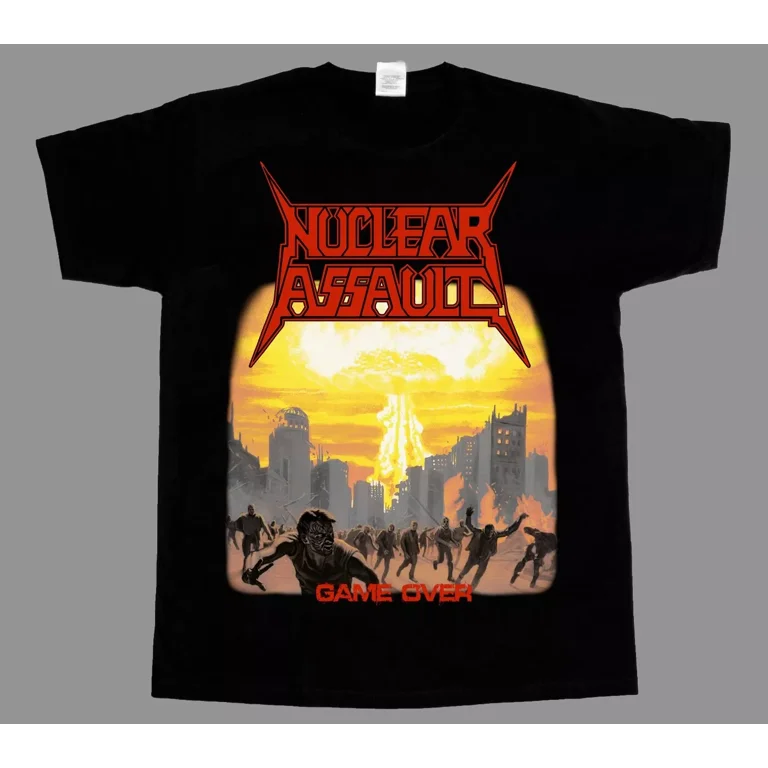 Nuclear assault t shirt top