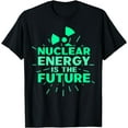 thumbnail image 1 of Nuclear Energy Is The Future Power Atom Plant T-Shirt, 1 of 4