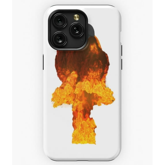 Nuclear Explosion with Cap M2249 Phone Case for iPhone 17 16 15 14 13 12 11 Pro Max