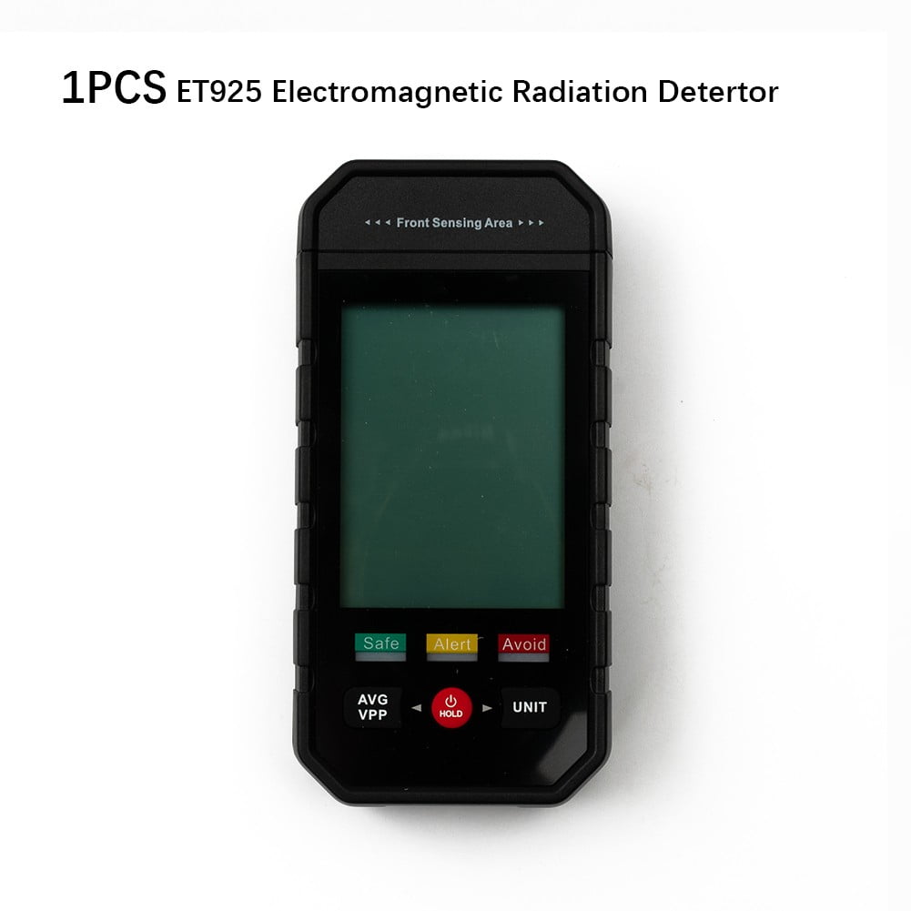 Nuclear Radiation Detector Electromagnetic Digital LCD EMF Meter Geiger  Counter