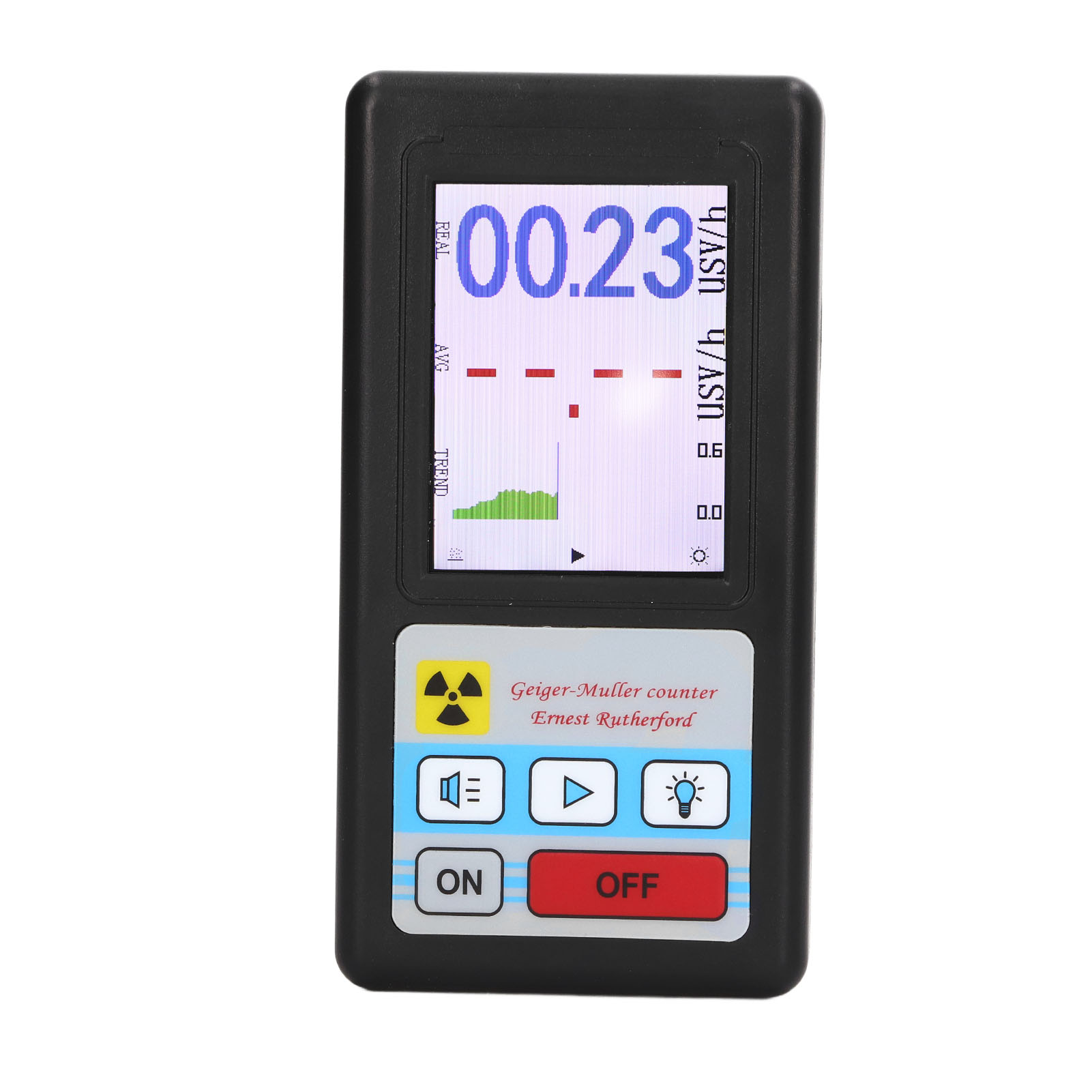 Nuclear Radiation Detector Geiger Counter Dosage Alarm Device Dosimeter 