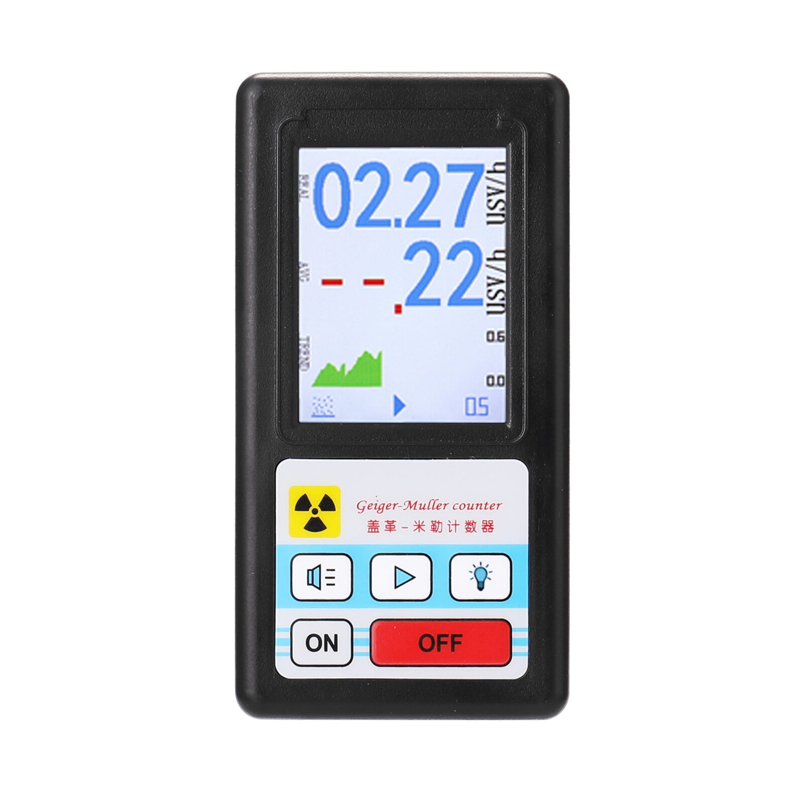 Nuclear Radiation Detector Geiger Counter Portable Radioactive