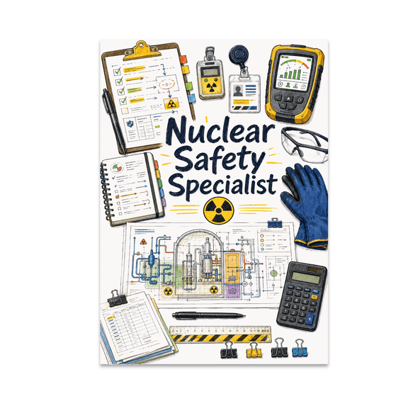 Nuclear Safety Specialist - STEM Enthusiast, 13 x 19 in Glossy Unframed Wall Poster, Vertical