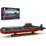 Submarine Kits Rac Nuclear Submarine Building Sets for Adults, Typhoon-Class Nuclear ...