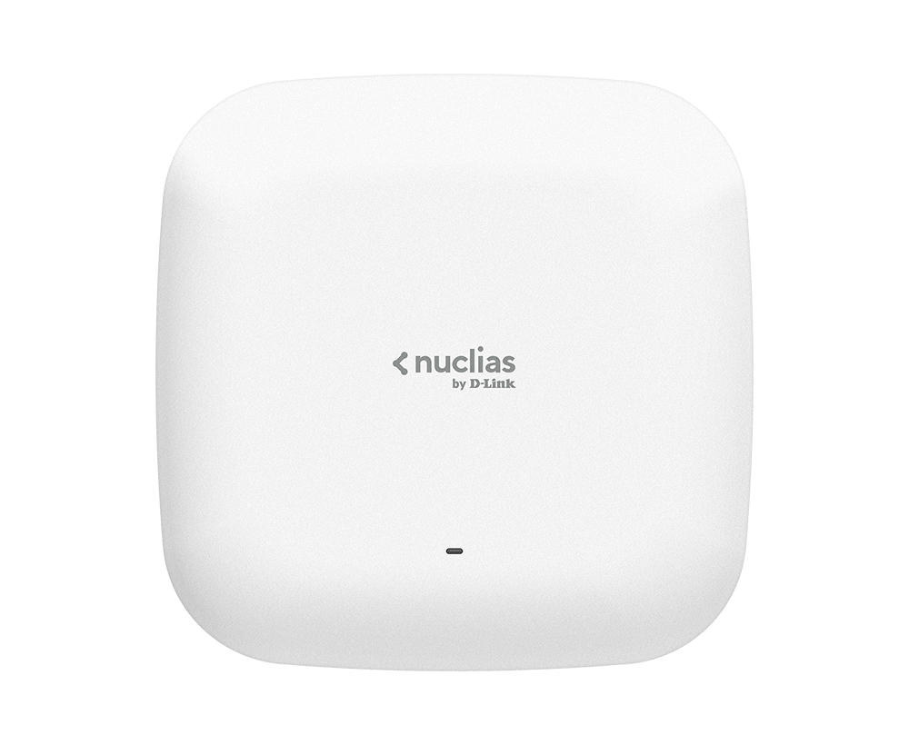 Nuclias by D-Link Wireless AC1300 Cloud-Managed Wave 2 PoE MU-Mimo Access Point (DBA-1210P) - image 1 of 5