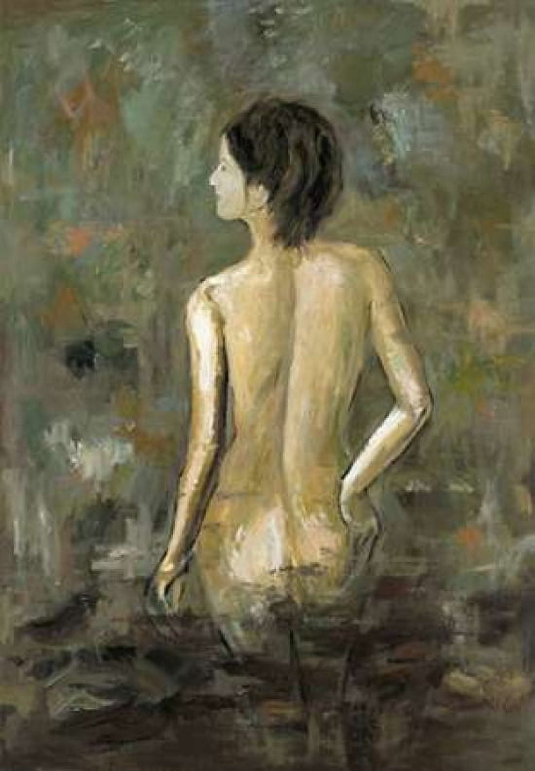 Nude 1 Canvas Art - Art Atelier Alliance (20 x 28)