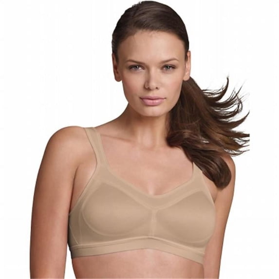 Nude 18 Hour Active Lifestyle Wirefree Bra - Size 44DD