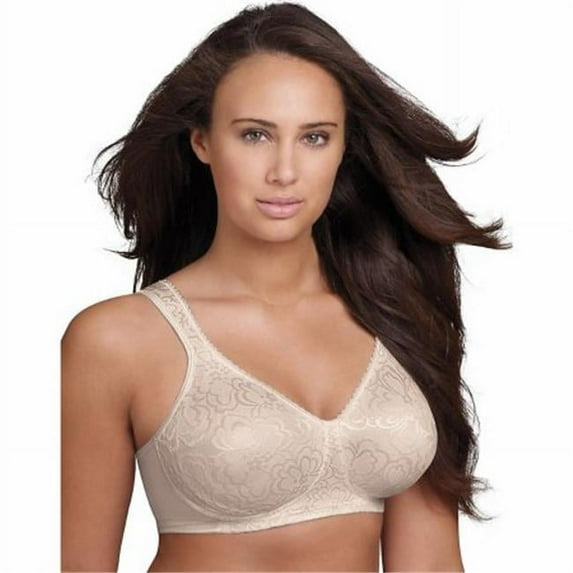 Nude 18 Hour Ultimate Lift & Support Wirefree Bra - Size 44D