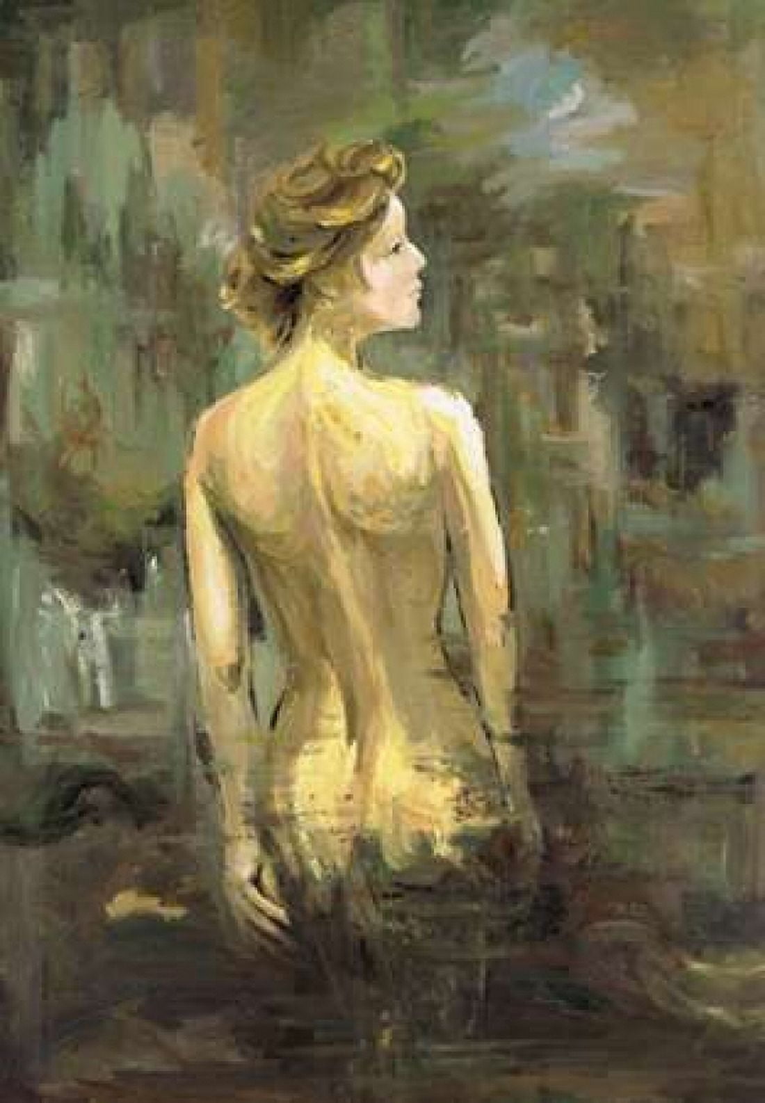 Nude 2 Canvas Art - Art Atelier Alliance (20 x 28)